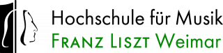 Logo »Hochschule für Musik FRANZ LISZT Weimar«